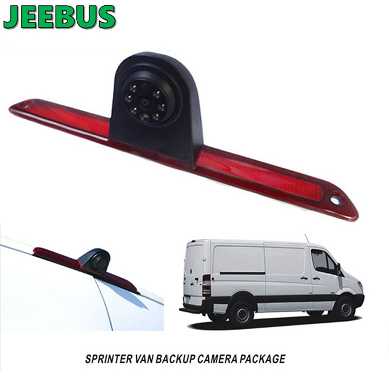 Telecamera con luce freno impermeabile per visione notturna HD per Benz Sprinter VW Crafter 2007-2019